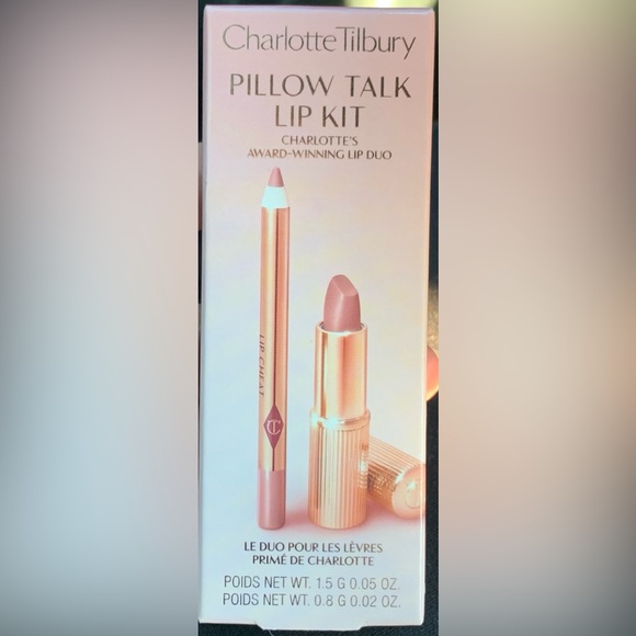 Charlotte Tilbury Pillow Talk Lip Liner Matte Revolution Combo Kit - Picture 3 of 4